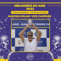 Tennis Experience 2022 - Master - Vice-Campeão